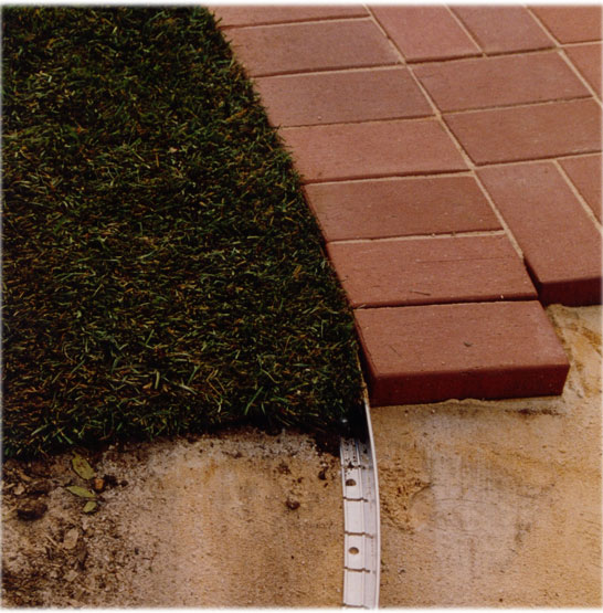 Garden edging is practical to separate different areas of your garden