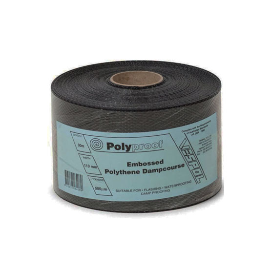 Polythene Dampcourse 110mmx30m