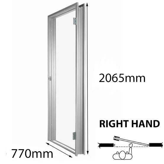 Door Frame Metal 770x2065mm RH Non-Rated Lift Off Hinges
