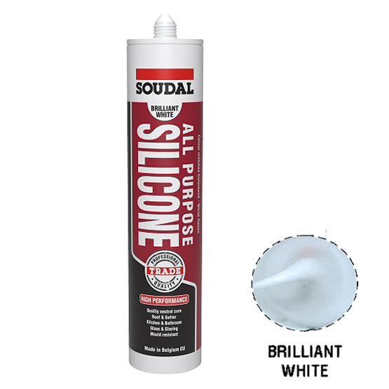 Silicone All Purpose BrillIant White 300ml