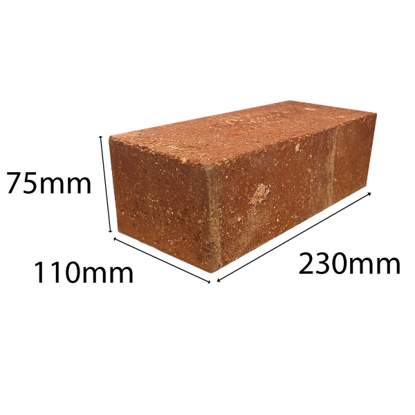 Brick Dry Pressed ROY Commons 230x110x75mm Pallet of 500