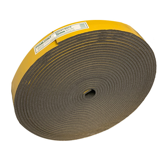 Foam Joint Sticky Back 200mm x 10mm 25M