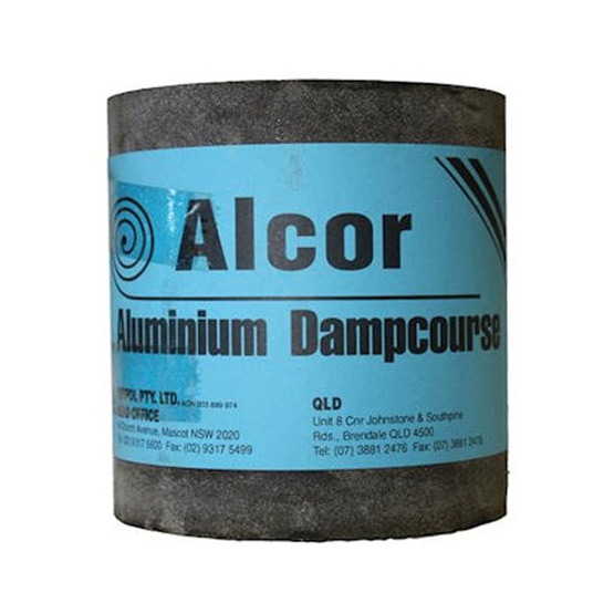Alcor Super Aluminium Dampcourse 450mmx30mx0.45mm