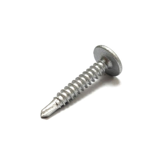 Nail Button Head 8G x 25mm Tek Screws Box=1000